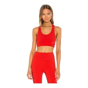 NWT ALALA Sports Bra Red Women’s Size Medium
